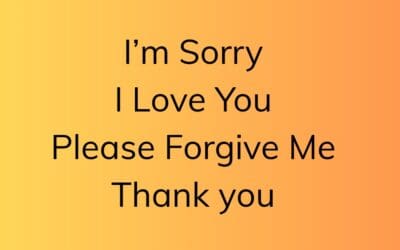 Ho’oponopono: Hawaiian Forgiveness Prayer